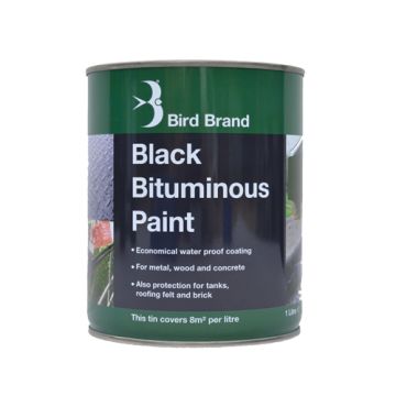 1Ltr Black Bituminous Paint 