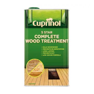 Cuprinol 5 Star Wood Treatment 5Ltr 