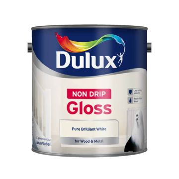 Dulux Retail No Drip Gloss PBW 2.5Ltr