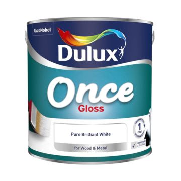 Dulux Retail Once Gloss PBW 2.5Ltr
