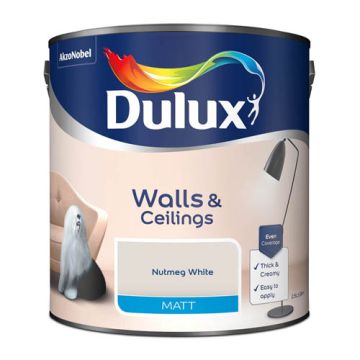 Dulux Retail Vinyl Matt 2.5Ltr Totally Nutmeg