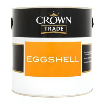 Crown Trade Eggshell Magnolia 2.5Ltr 