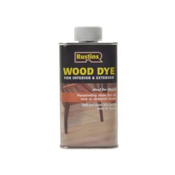 Rustins Wood Dye Red Mahogany 250ml  406256 