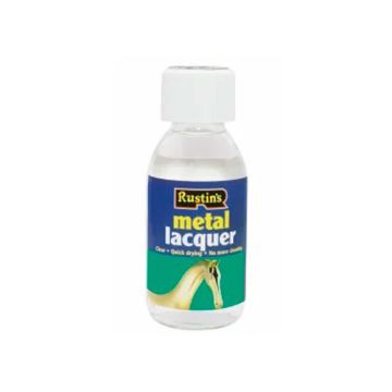 Rustins Clear Metal Lacquer 125ml
