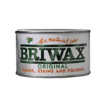 Briwax Polish Clear Tin 400gm 187880 
