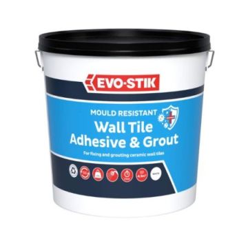 Evostik Waterproof Tile Adhesive & Grout Economy Mould Resistant