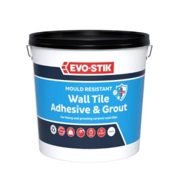Evostik Waterproof Tile Adhesive & Grout Large Mould Resistant  