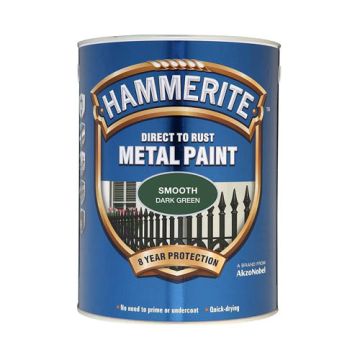 Hammerite Smooth Finish Dark Green 2.5Ltr 229716 