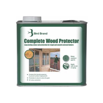 Bird Brand 1Ltr Golden Brown Complete Wood Preserver
