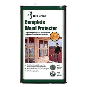 Bird Brand 5Ltr Red Cedar Complete Wood Preserver