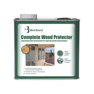 Bird Brand 1Ltr Forest Green Complete Wood Preserver