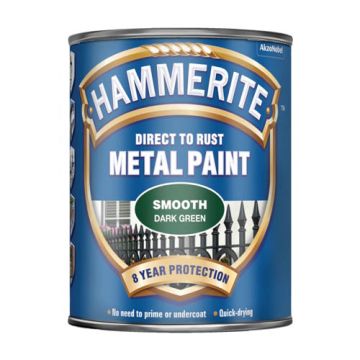 Hammerite Smooth Finish Dark Green 750ml 618363 