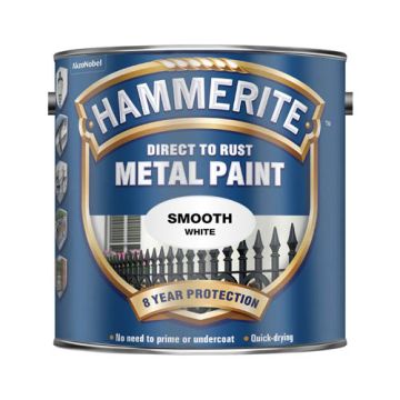Hammerite Smooth Finish White 750ml 618405 