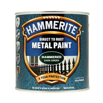 Hammerite Hammered Finish Dark Green 750ml 618454 