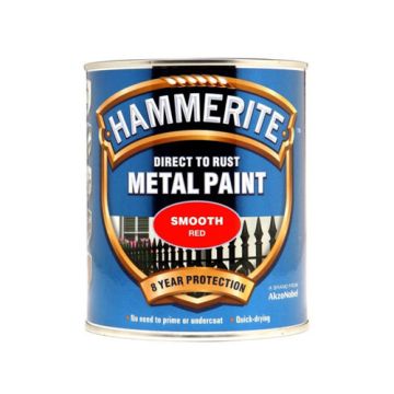 Hammerite Smooth Finish Red 750ml 618389 