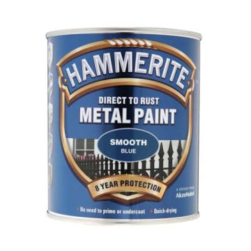 Hammerite Smooth Finish Blue 750ml 618355 