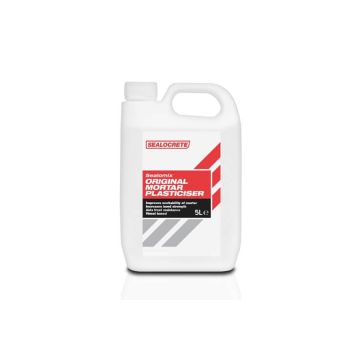 Sealocrete Mortar Plasticiser 5Ltr 185449 