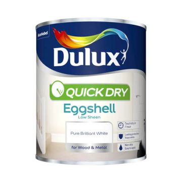 Dulux Retail Quick Drying Eggshell PBW 750ml