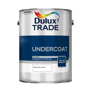 Dulux Trade Undercoat Brilliant White 5Ltr 