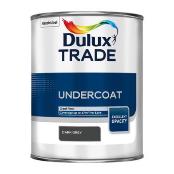 Dulux Trade Undercoat Dark Grey 1Ltr 