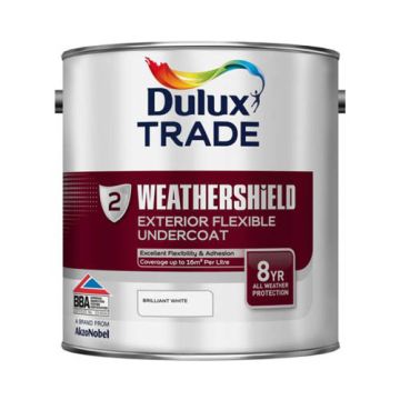 Dulux Trade Weathershield Undercoat Brilliant White 2.5Ltr