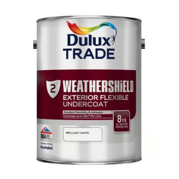 Dulux Trade Weathershield Undercoat Brilliant White 1Ltr