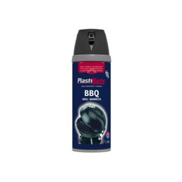 Plastikote Twist & Spray Barbeque Black Areosol 400ml PKT26020
