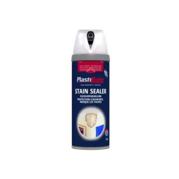 Plastikote Twist & Spray Stain Sealer White Areosol 400ml PKT26010