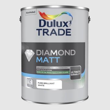 Dulux Trade Diamond Matt PBW 2.5Ltr