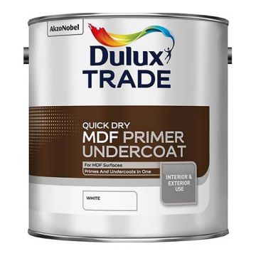 Dulux Trade Quick Drying Undercoat Mdf Primer 2.5Ltr