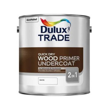 Dulux Trade Quick Drying Undercoat Wood Primer 2.5Ltr