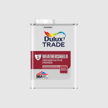 Dulux Trade Weathershield Exterior Preservative Primer 1Ltr