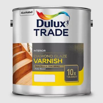 Dulux Trade Diamond Glaze Gloss Varnish 1Ltr 
