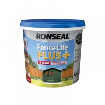Ronseal Fence Life + Forest Green 5Ltr