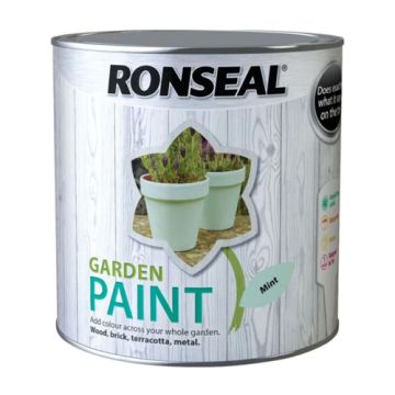 Ronseal Garden Paint Mint 2.5Ltr