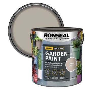 Ronseal Garden Paint Warm Stone 2.5Ltr