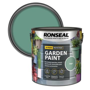 Ronseal Garden Paint Sage 2.5Ltr
