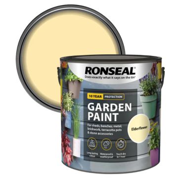 Ronseal Garden Paint Elderflower 2.5Ltr