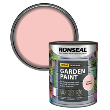 Ronseal Garden Paint Cherry Blossom 750ml