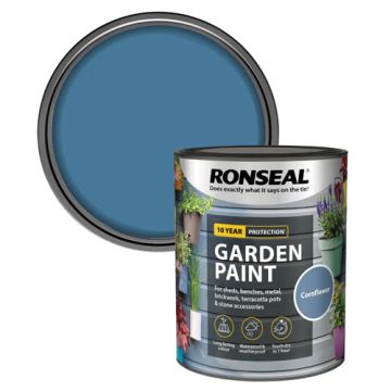 Ronseal Garden Paint Cornflower 750ml