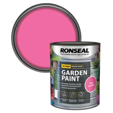 Ronseal Garden Paint Pink Jasmine 750ml
