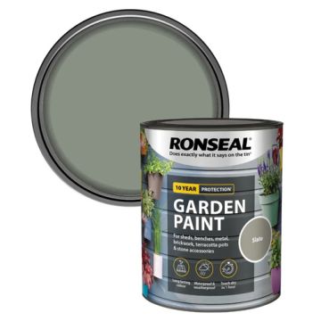 Ronseal Garden Paint Slate 750ml