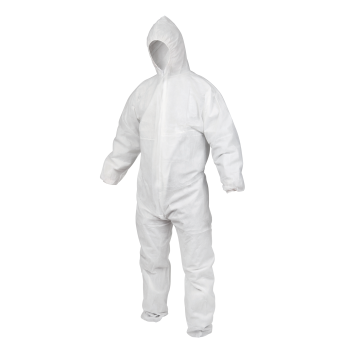 OX Disposable Coveral Boilersuit White