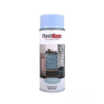 Plastikote Chalk Finish Spray Frost Blue