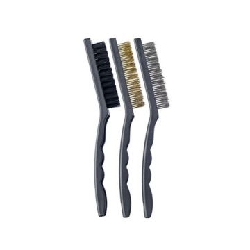 Harris Performance (Plastic Handle)  Essentials Wire Brush 3Pk       