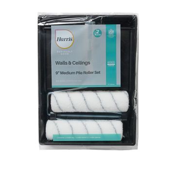 Harris Seriously Good 9" Wall & Ceiling Twin Sleeve Set