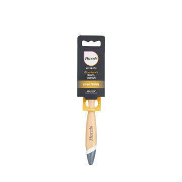 Harris Ultimate 1" Woodwork Stain & Varnish Paint Brush              