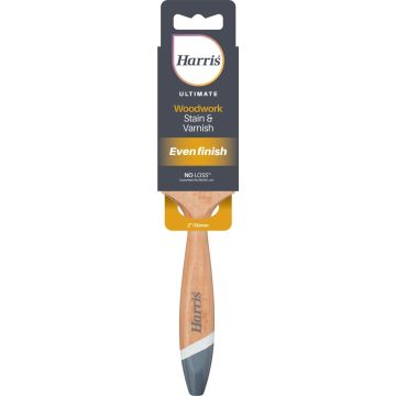 Harris Ultimate 2" Woodwork Stain & Varnish Paint Brush              
