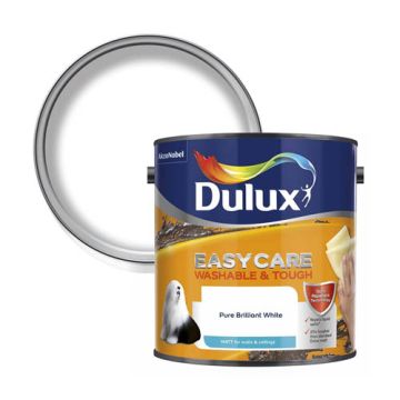 Dulux Easycare Washable & Tough Matt Pure Brilliant White 2.5ltr