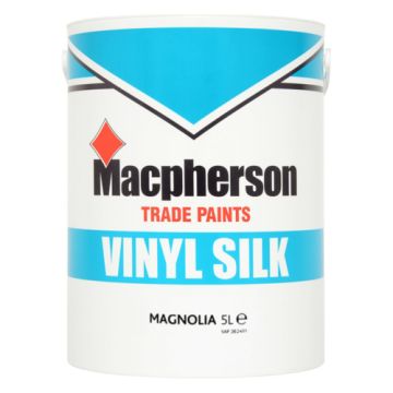 Macpherson Vinyl Silk Magnolia 5ltr
